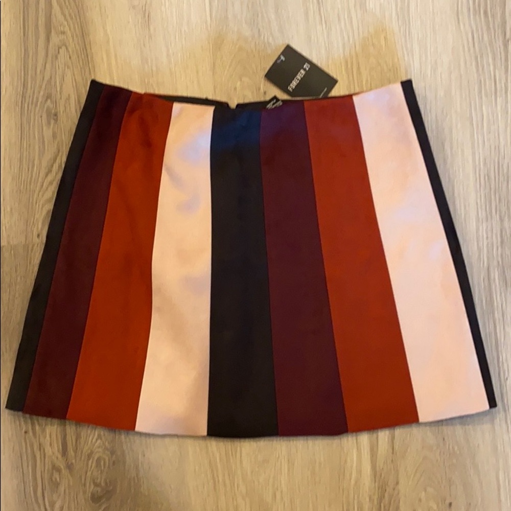 NWT suede skirt